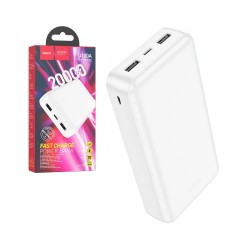 Power Bank Hoco J100A High Ranking (2USB/Tipo-C) 22,5W 20000mAh Branco Power Bank Hoco J100A High Ranking (2USB/Tipo-C) 22,5W 20000mAh Branco